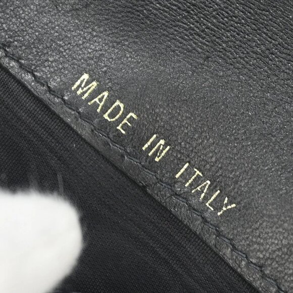 Chanel Black Calfskin Trifold Wallet 195982 - Picture 4 of 7